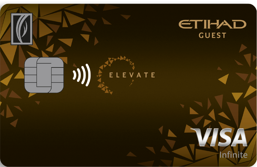Etihad Guest Visa Elevate card artwork