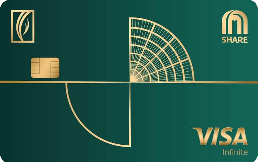 SHARE Visa Infinite Credit Card card artwork